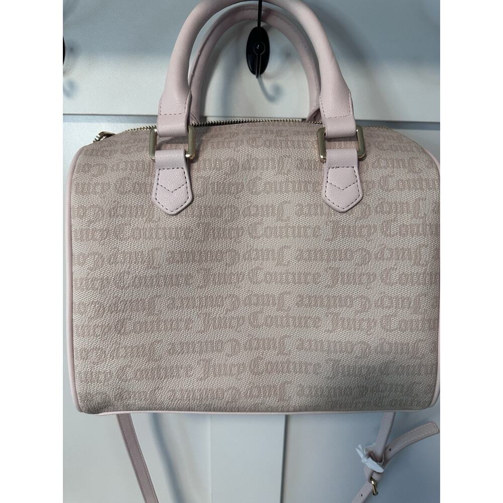 Juicy Couture Run The World Satchel in Sandstone! Rare! Y2K 90s 2000s. NEW! - Picture 11 of 11